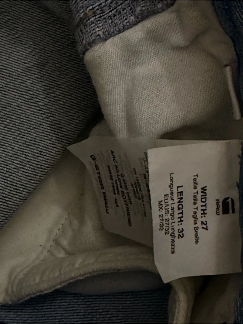 G-Star Light Blue Relaxed women’s  Jeans